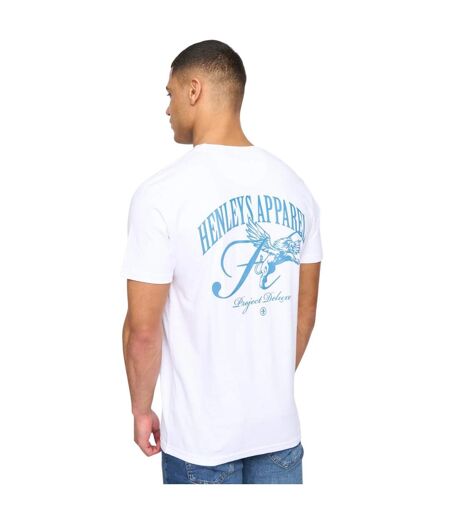 T-shirt henwing homme blanc Henleys