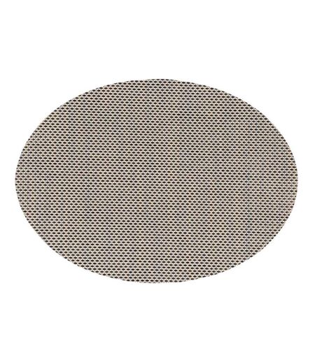 Set de Table Ovale Maoli 35x48cm Noir & Naturel