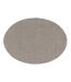 Set de Table Ovale Maoli 35x48cm Noir & Naturel-1