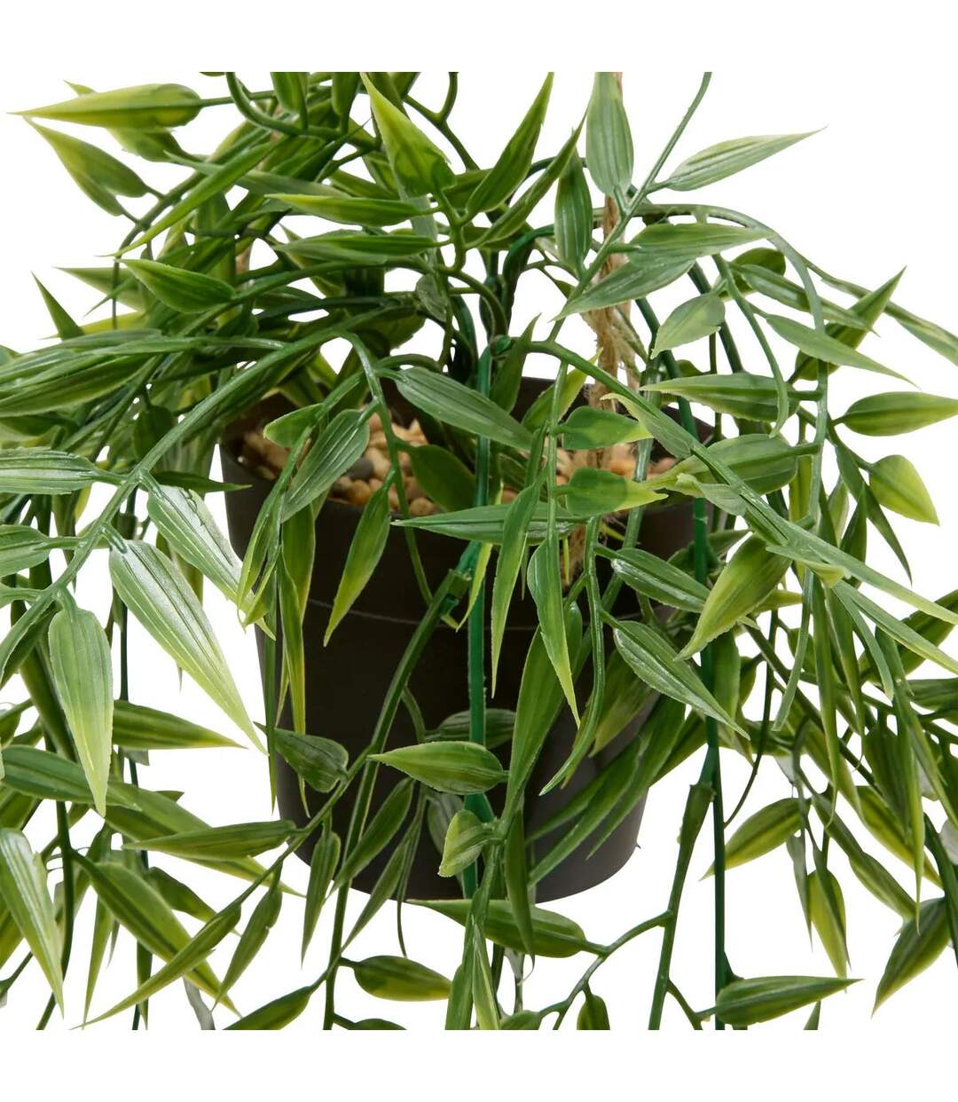 Bambou Artificiel à Suspendre Liora 75cm Vert-2