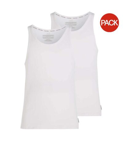 Débardeurs Homme Blanc Calvin Klein