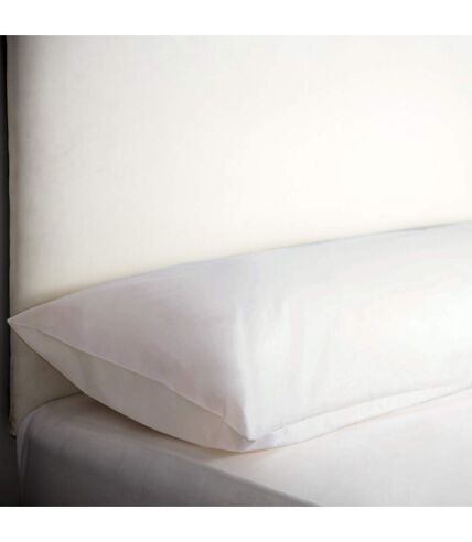 Belladorm Easycare Percale Bolster Pillowcase (White) - UTBM168