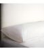 Belladorm Easycare Percale Bolster Pillowcase (White)