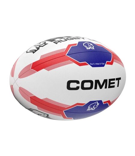 Ballon de rugby league taille 5 blanc Rhino