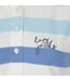 Polo Motif/style Rayé Femme Turquoise Vif Lazy Jacks-2