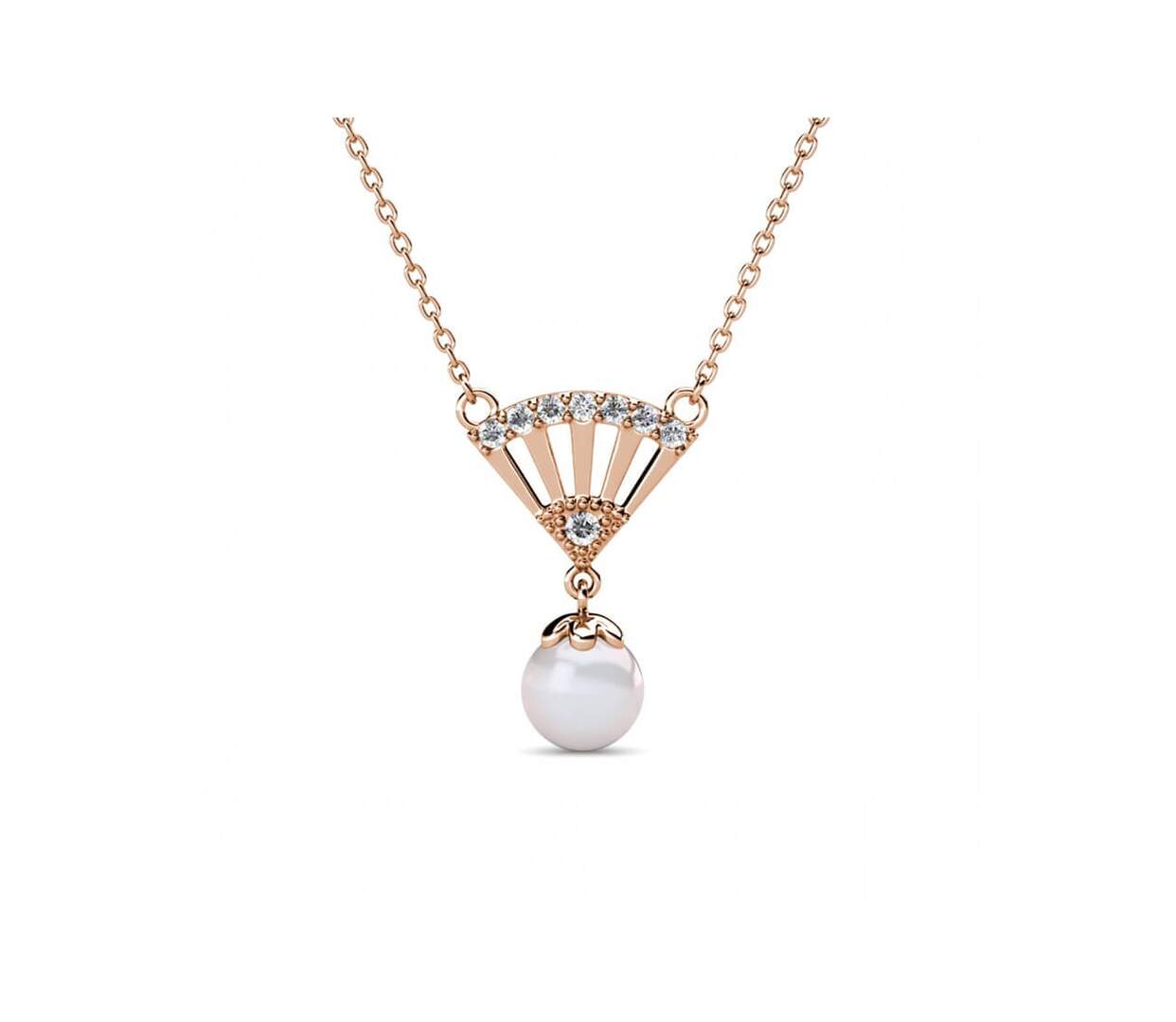 Pendentifs Ingride Pearl, Cristal d'Autriche-1
