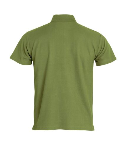 Clique Mens Basic Polo Shirt (Army Green)