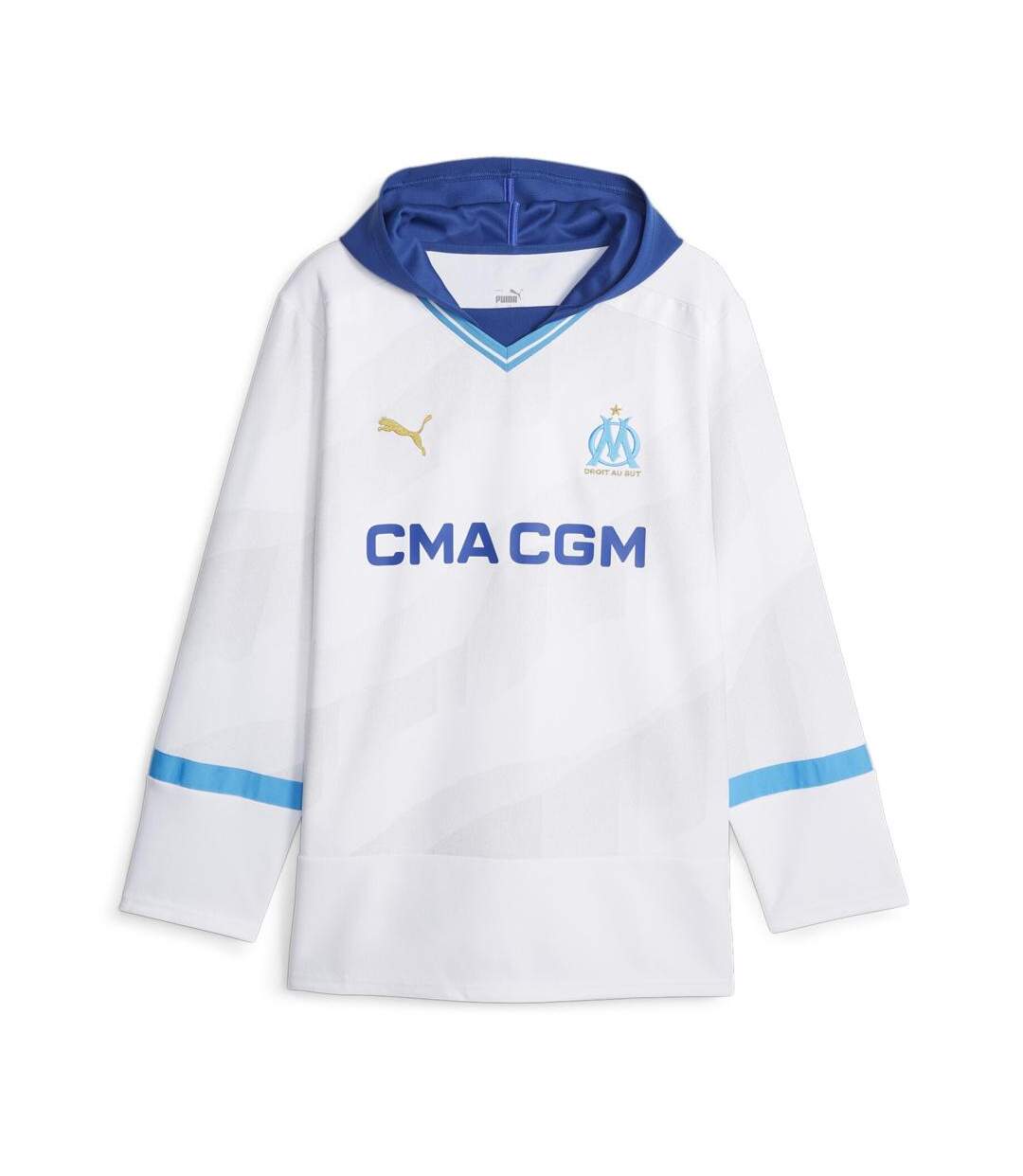 OM maillot supporter domicile homme puma oversize winter 2023/2024 - l-1
