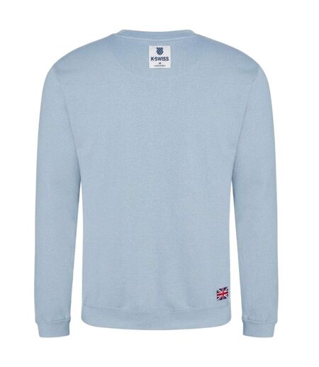Sweat Motif/style Union Jack Homme Bleu Ciel Lonsdale