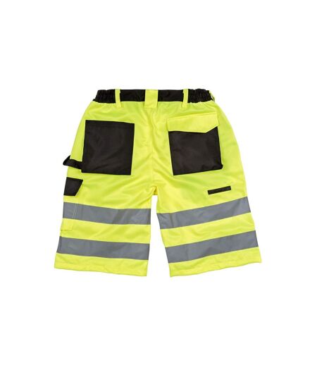 Short Cargo Homme Jaune Fluo SAFE-GUARD By Result