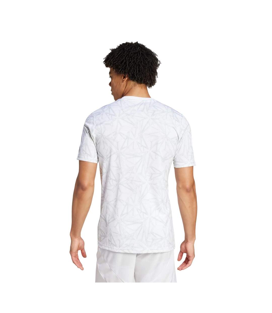 Maillot Style Real Madrid Cf Pre-match Homme Blanc Adidas-4