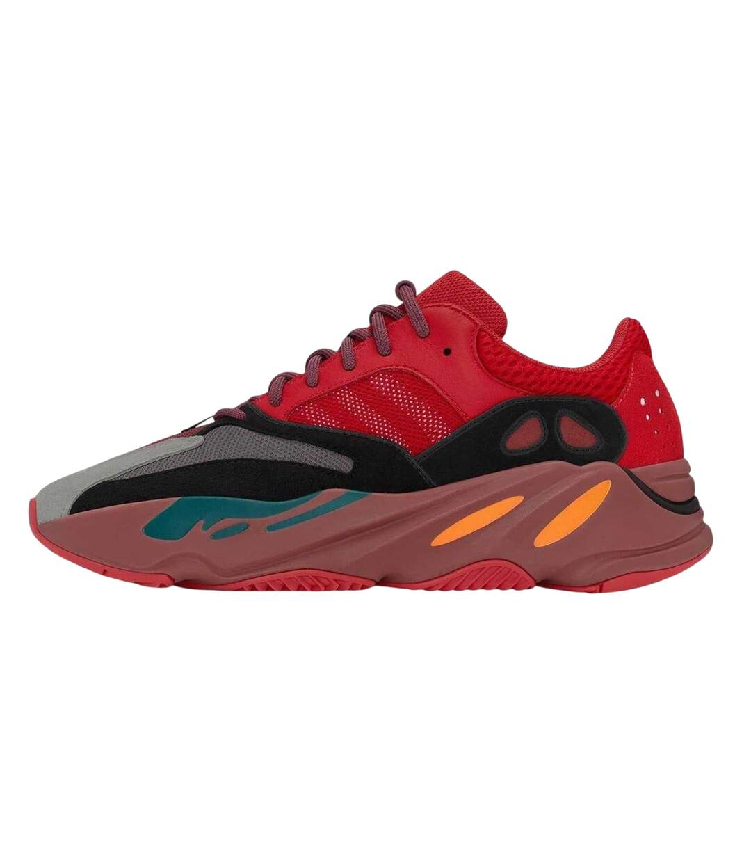 Baskets Yeezy Boost Homme Rouge Adidas-2