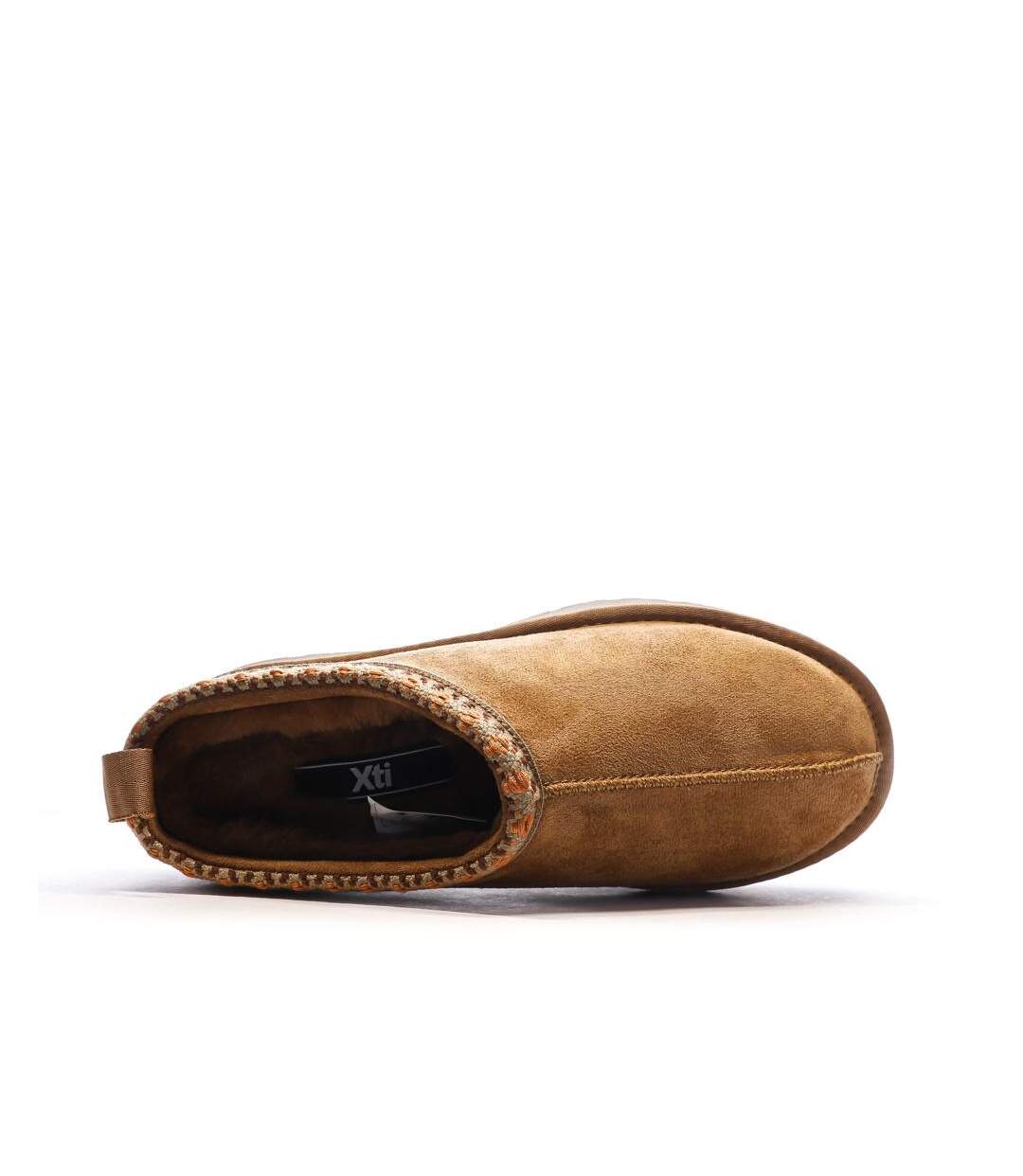 Chaussons camel femme xti microfiber-4