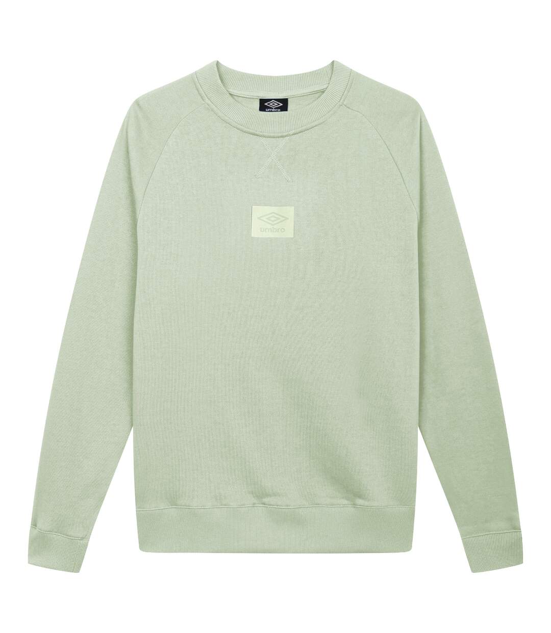 Mens Logo Sweatshirt Frosty Green Umbro-1