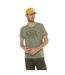 T-shirt homme col V en coton avec logo Tyron Vondutch-1