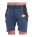 Short Sport Motif/style Contrasté Race Homme Bleu DFND London-1