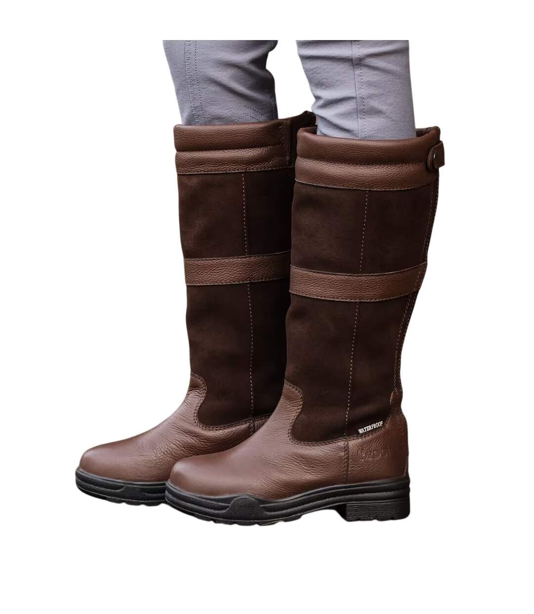 Bottes De Campagne Hollingworth Adulte Marron Brogini-1