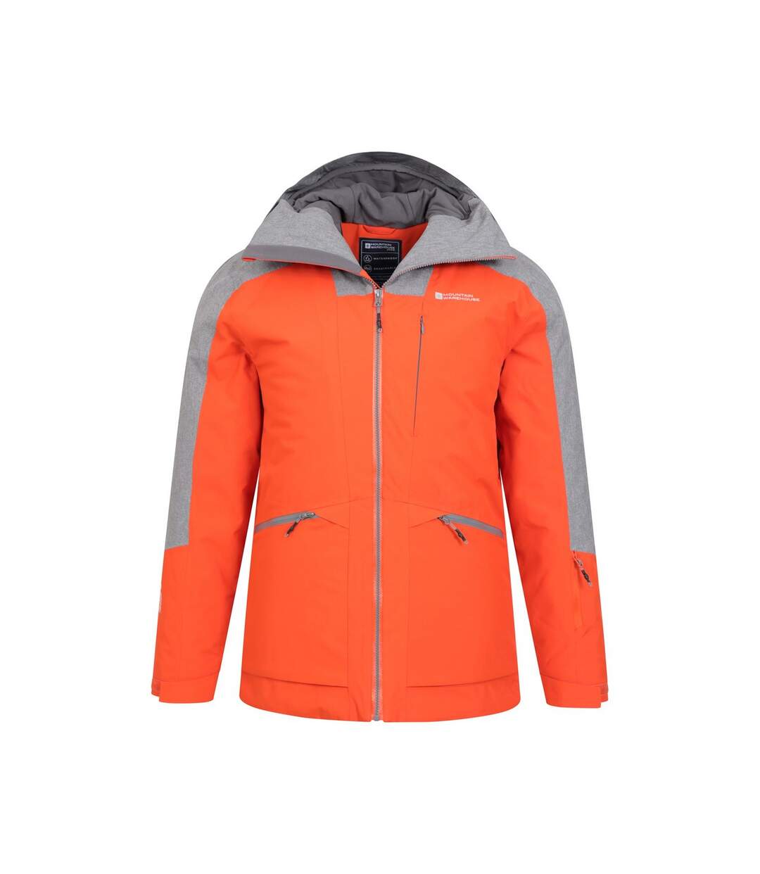 Blouson de ski orion homme orange Mountain Warehouse-3