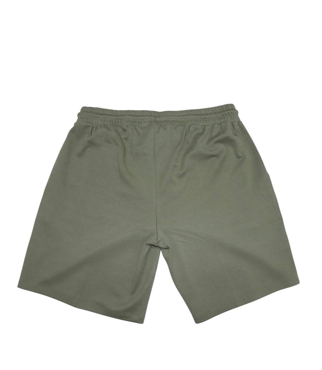 Mens Fleece Logo Sweat Shorts Military Green Aquascutum-3