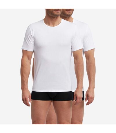 Lot de 2 t-shirts homme thermorégulateur coton col rond Sport