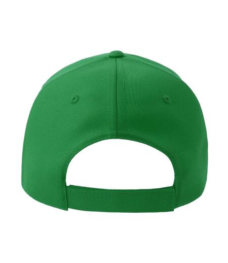 Casquette De Baseball Motif/style 5 Panneaux Recy Five Piping Adulte Vert Blanc Atlantis Headwear