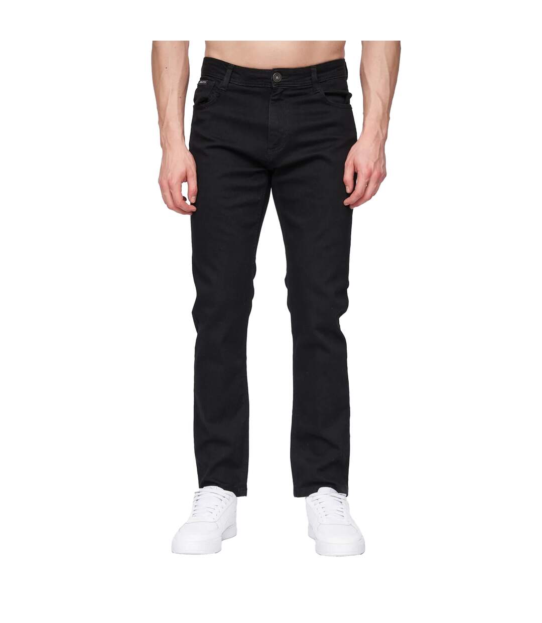 Jean Craze Comfort Homme Noir Henleys-2