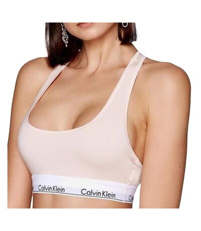 Brassière rose femme calvin klein jeans unlined - l