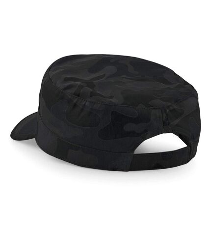 Casquette armée à motif camouflage 100% coton adulte unisexe camouflage nuit Beechfield