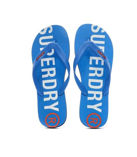 Tongs bleu homme superdry core essential flip flop