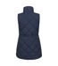 Mountain Warehouse Womens/Ladies Rye Quilted Long Length Vest (Navy) - UTMW2730