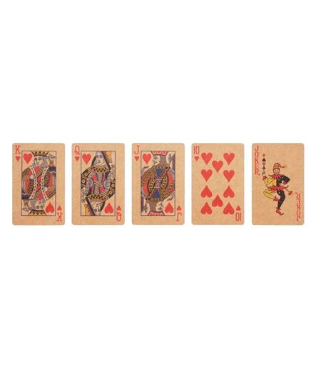 Aruba + recycled paper playing card deck one size beige MidOcean