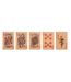 Aruba + recycled paper playing card deck one size beige MidOcean-2