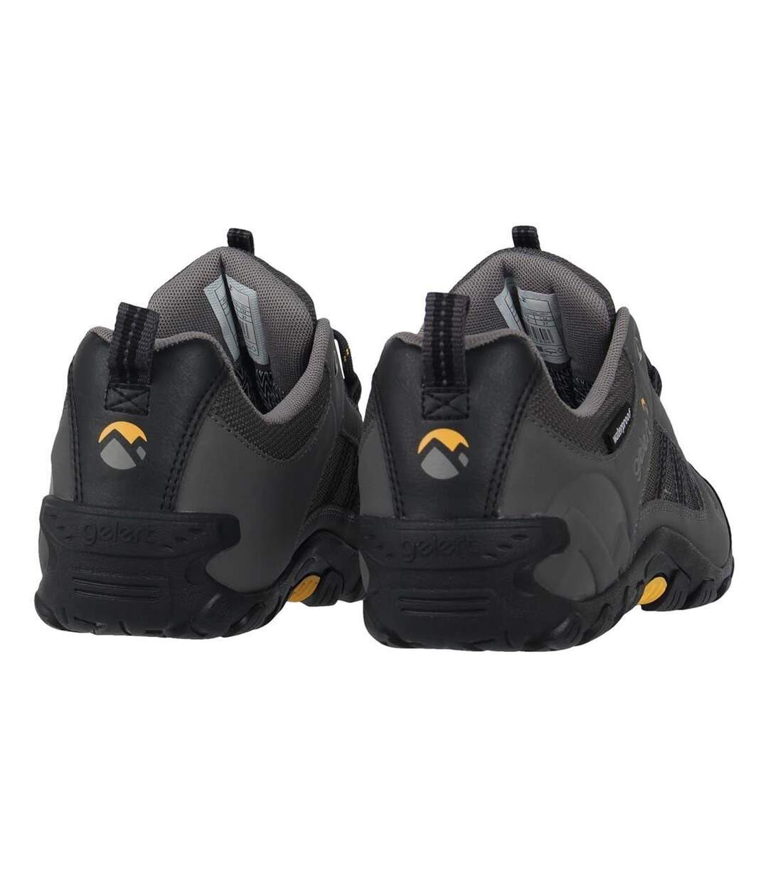 Mens Rocky Waterproof Walking Shoes Charcoal Gelert-2