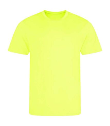 T-shirt homme jaune vif AWDis Cool