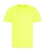 Mens t-shirt electric yellow AWDis Cool