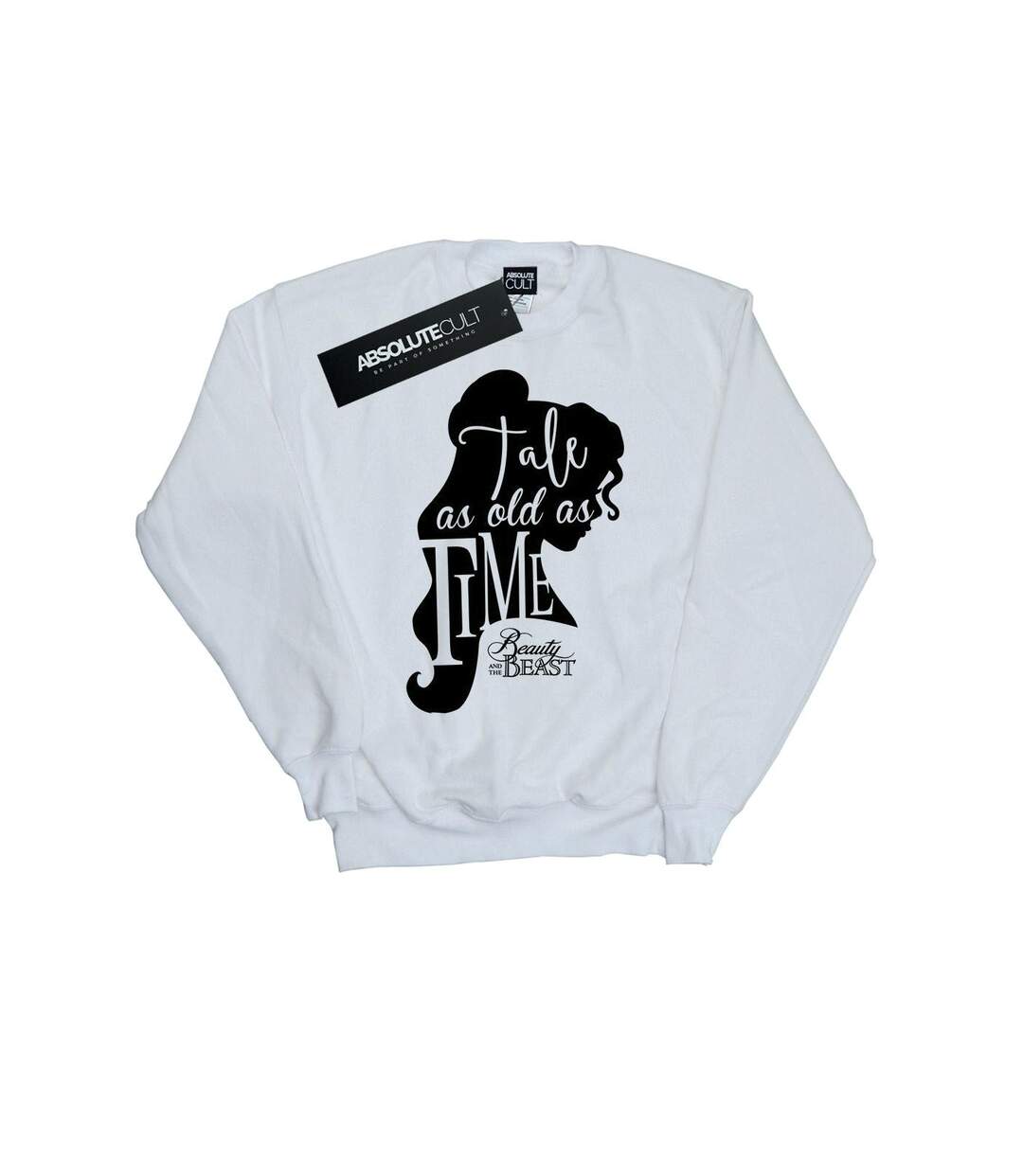 Disney Sweat-shirt Womens/Ladies Tale As Old As Time (Blanc) - UTBI32657-1
