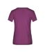 T-shirt Active Femme Violet James And Nicholson-2