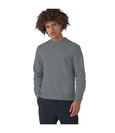 Sweat Homme Gris Foncé Chiné B&C