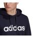 Sweat À Capuche Style Logo Essentials Homme Bleu Marine Adidas-4