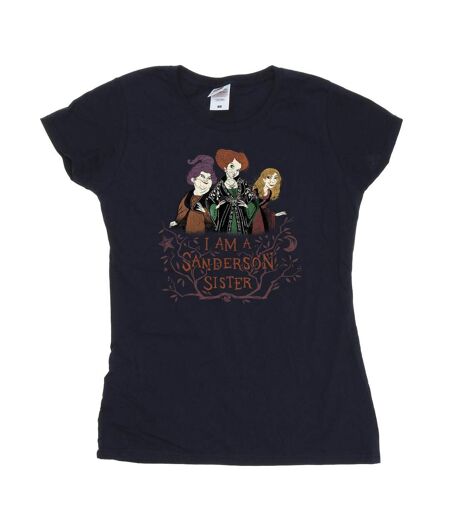 Disney - T-shirt HOCUS POCUS SANDERSON SISTER - Femme (Bleu marine) - UTBI17762