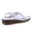 Sandales compensées elena femme blanc Hush Puppies