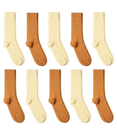 Chaussettes coton - Assortiment 10 paires  - Fabriqué en UE