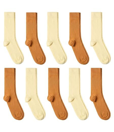 Chaussettes coton - Assortiment 10 paires  - Fabriqué en UE