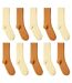 Chaussettes coton - Assortiment 10 paires  - Fabriqué en UE