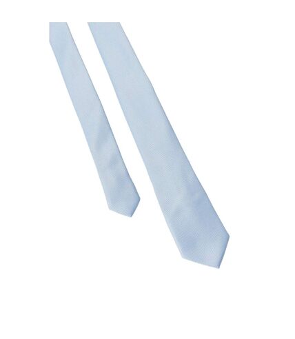 Burton Mens Polyester Slim Tie (Dusty Blue) (One Size)