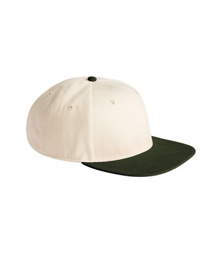 Casquette De Baseball Adulte Naturel Olive Foncé Beechfield