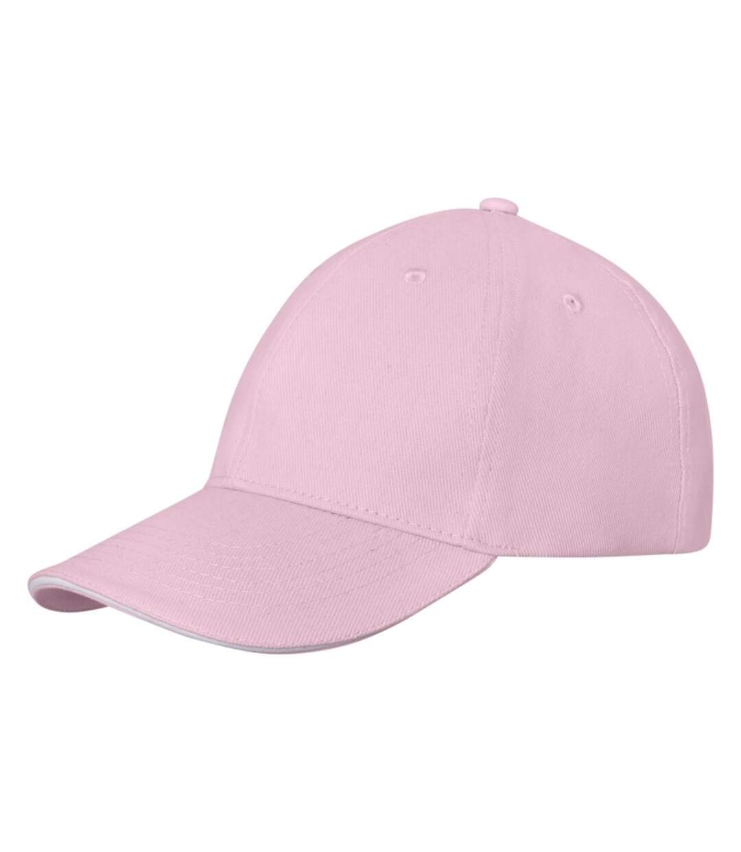 Casquette darton sandwich adulte rose clair Elevate-3