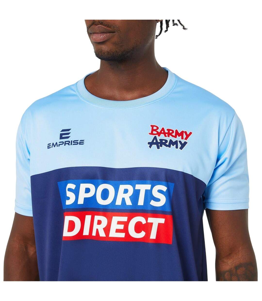 T-shirt Manches Courtes Homme Bleu Barmy Army-4