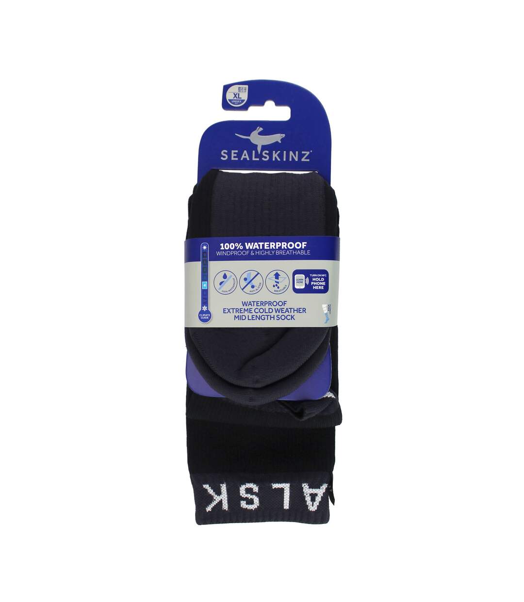 1 Pack Mens Waterproof Socks for Extreme Cold Weather-2