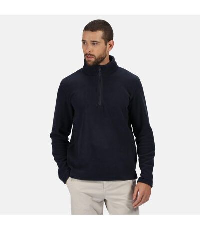 Regatta Mens Honestly Made Recycled Half Zip Fleece (Navy) - UTRG5937